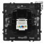 Механизм розетки для тонкой рамки, интернет RJ-45 золотой